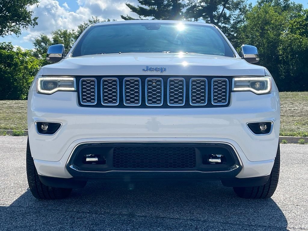 Used 2018 Jeep Grand Cherokee Overland with VIN 1C4RJFCGXJC446074 for sale in Schererville, IN