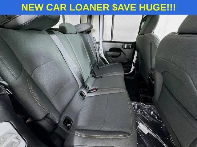 New 2026 Bright White Clear-Coat Exterior Paint Jeep Sport S image 25