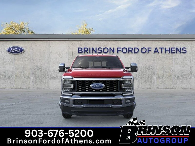 New 2026 Ruby Red Metallic Tinted Clearcoat Ford F-350® Lariat® image 6