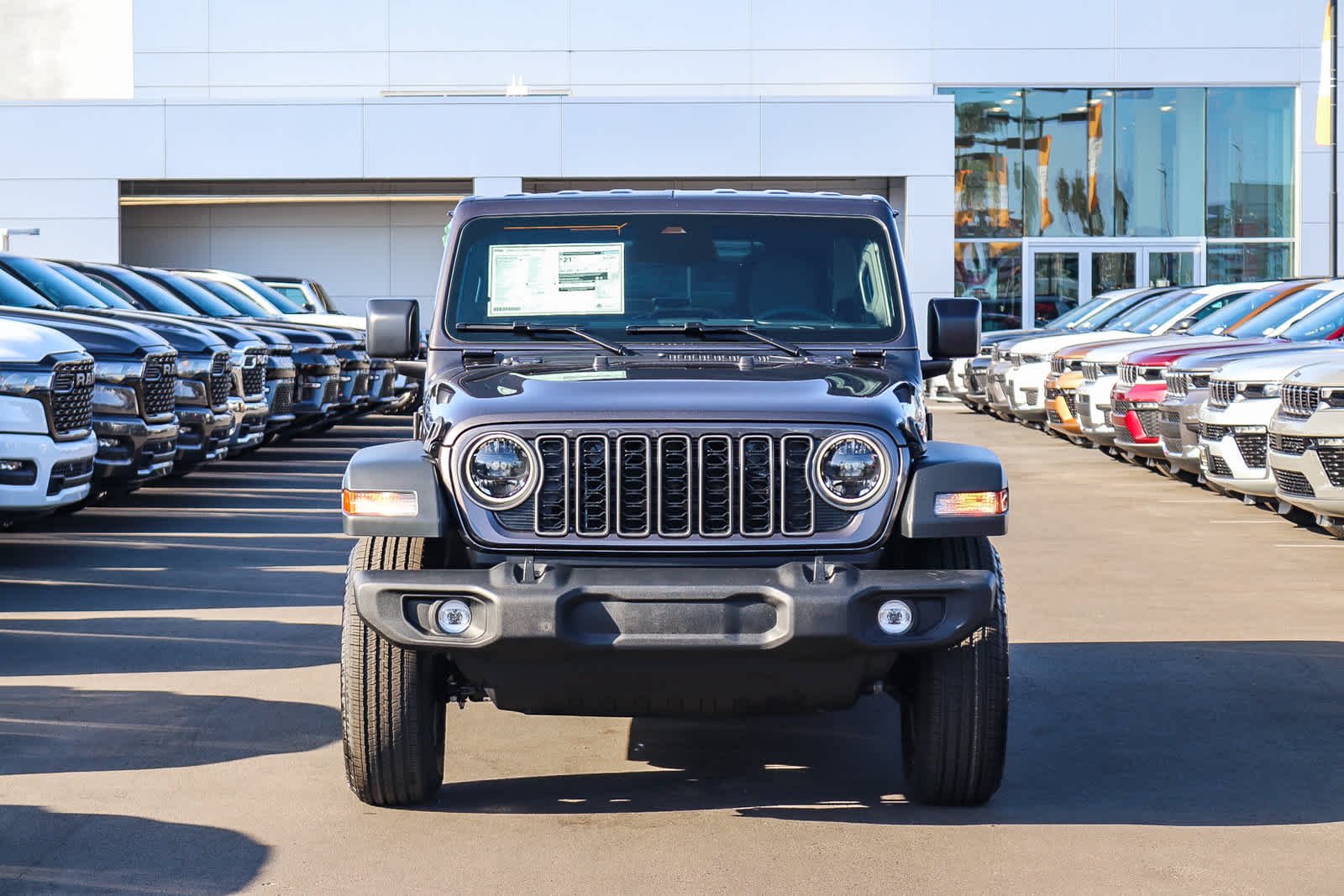 New 2027 Granite Crystal Metallic Clear-Coat Paint Jeep Sport S image 2