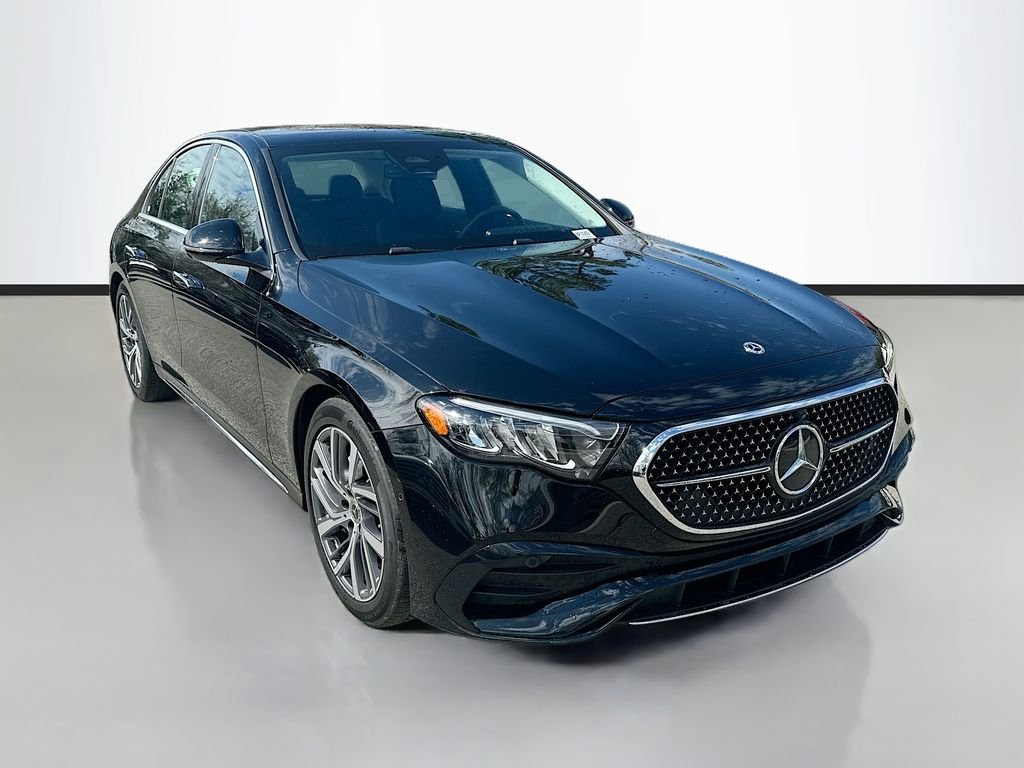 Certified Used 2025 Black Mercedes-Benz E 350 image 3