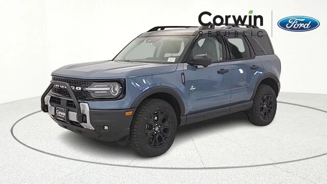 New 2025 Azure Gray Metallic Tri-Coat Ford Outer Banks® image 27