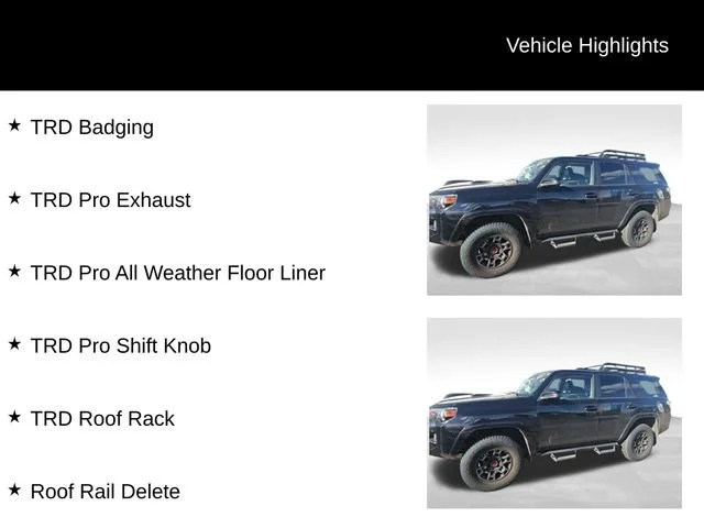 Used 2021 Black Toyota TRD Pro image 5