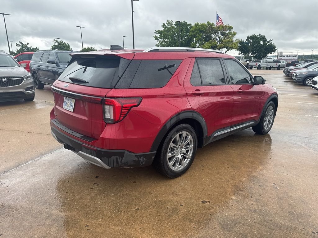 Certified Used 2025 Red Metallic Ford Platinum image 7