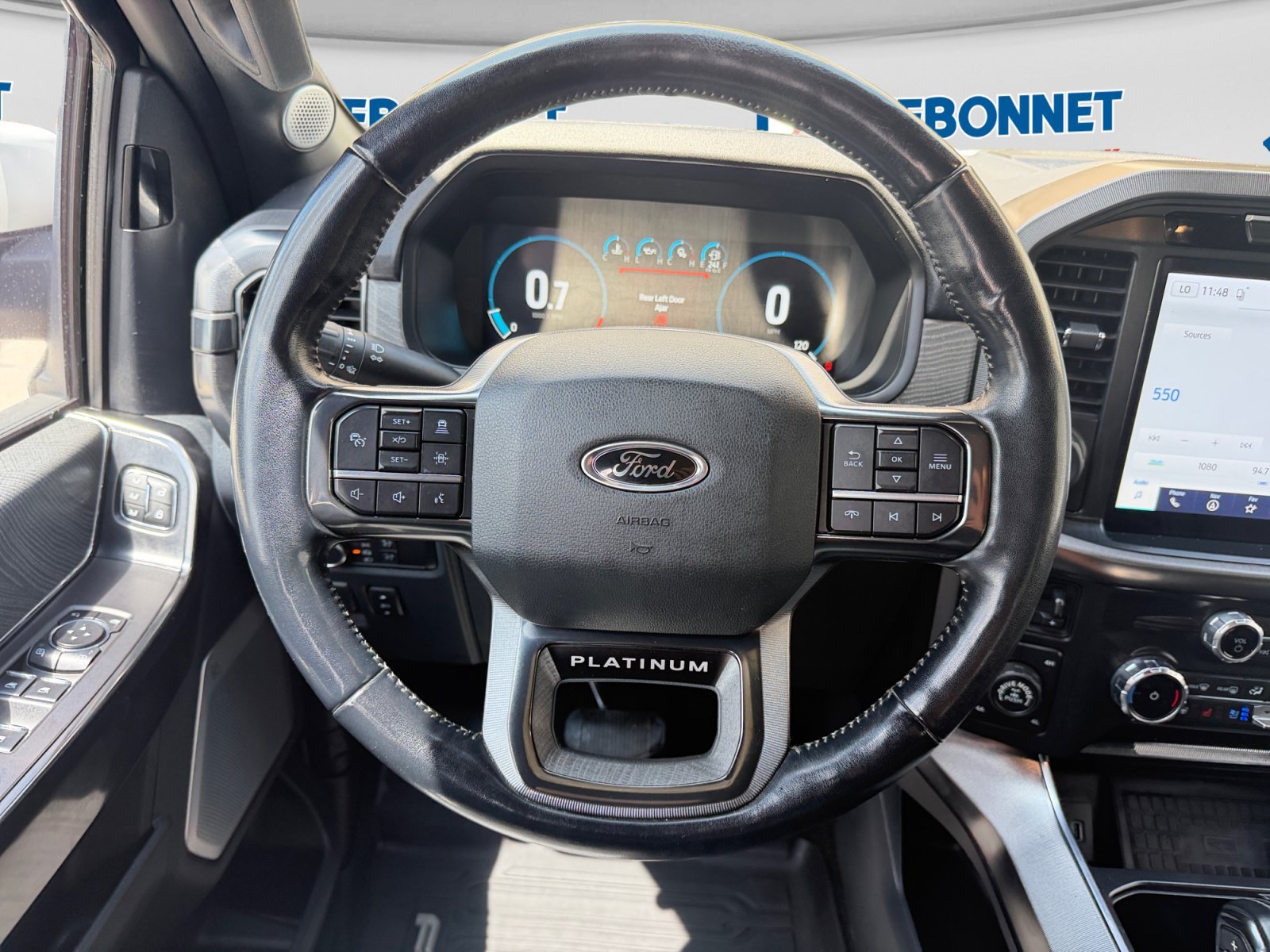 Used 2022 White Metallic Ford Platinum image 13