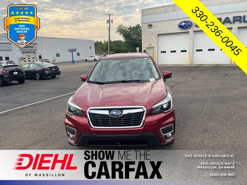 Used 2021 Red Subaru Limited image 6