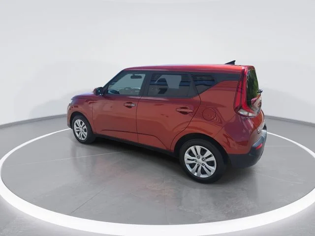 Used 2021 Orange Kia LX image 6