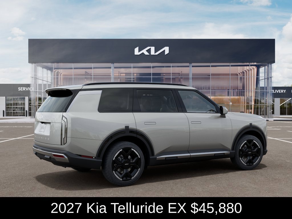 New 2027 Ivory Silver Kia EX image 7
