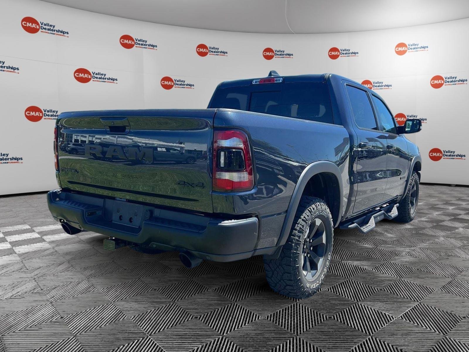 Used 2021 Maximum Steel Metallic Clearcoat Ram Rebel image 12
