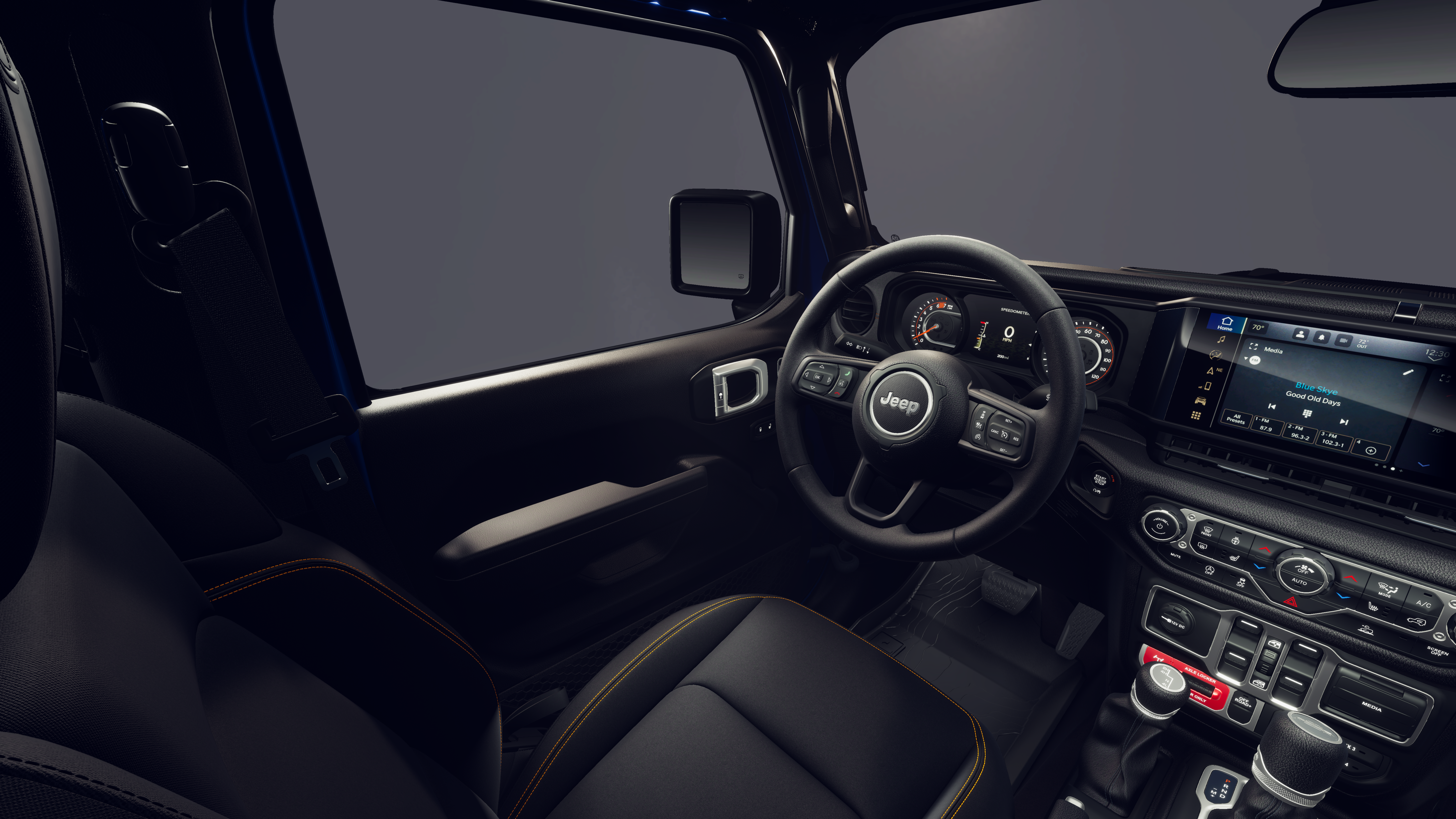 New 2026 Hydro Blue Pearl-Coat Exterior Paint Jeep Willys image 20