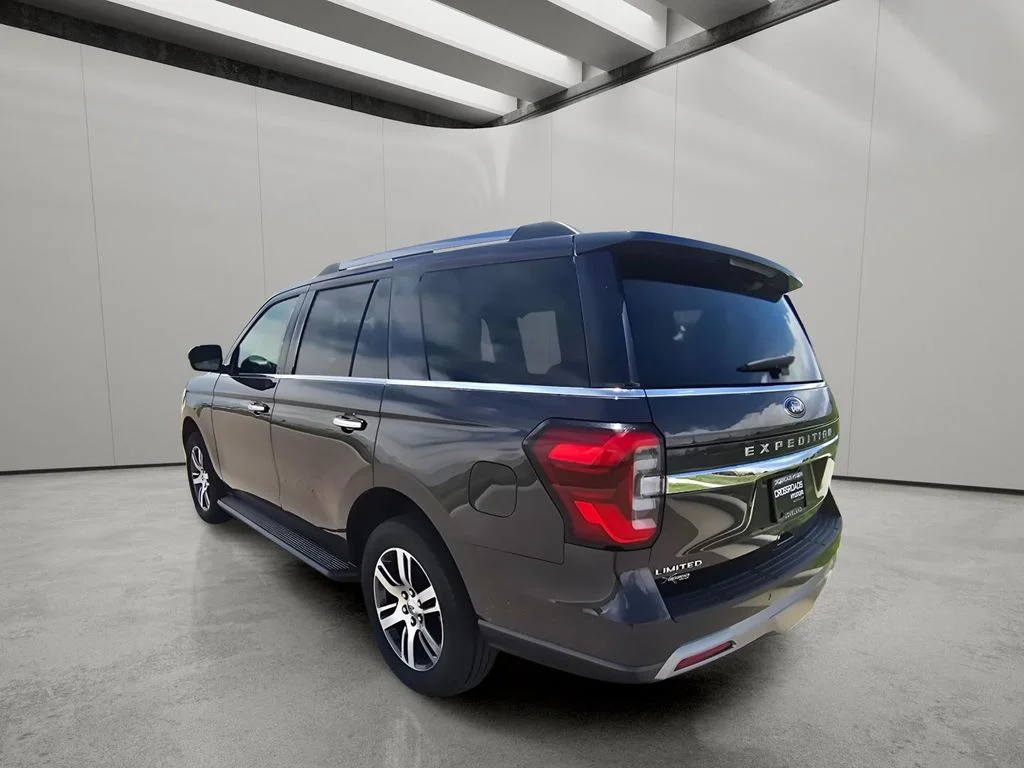 Used 2024 Dark Matter Gray Metallic Ford Limited image 3