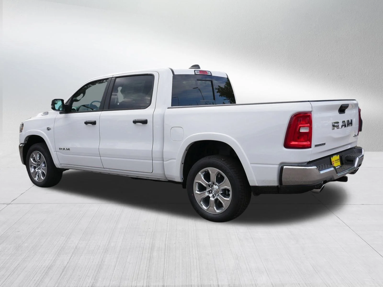 New 2026 Bright White Clear-Coat Exterior Paint RAM Big Horn image 5