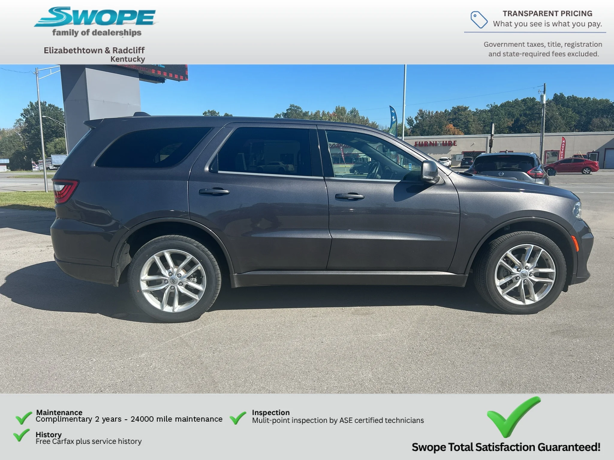 Used 2021 Granite Clearcoat Dodge GT Plus image 7