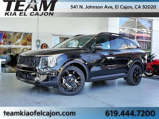 New 2026 Black Kia X-Line EX image 2