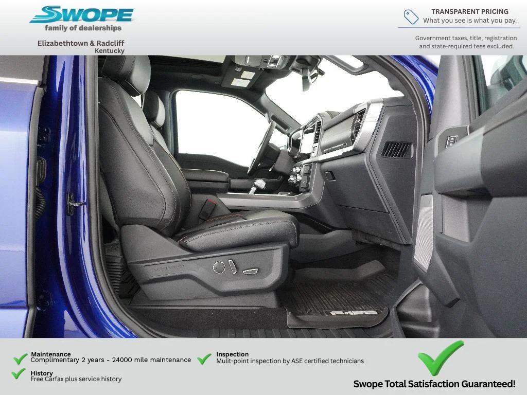 New 2026 ARGON BLUE METALLIC Ford LARIAT image 10