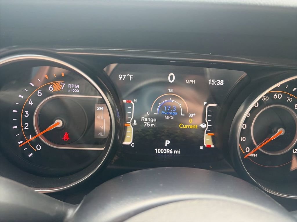 Used 2020 Gray Jeep Unlimited Sahara Altitude image 26
