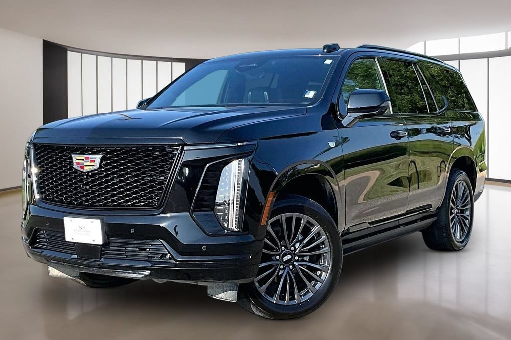 Certified Used 2025 Black Raven Cadillac Sport Platinum image 1