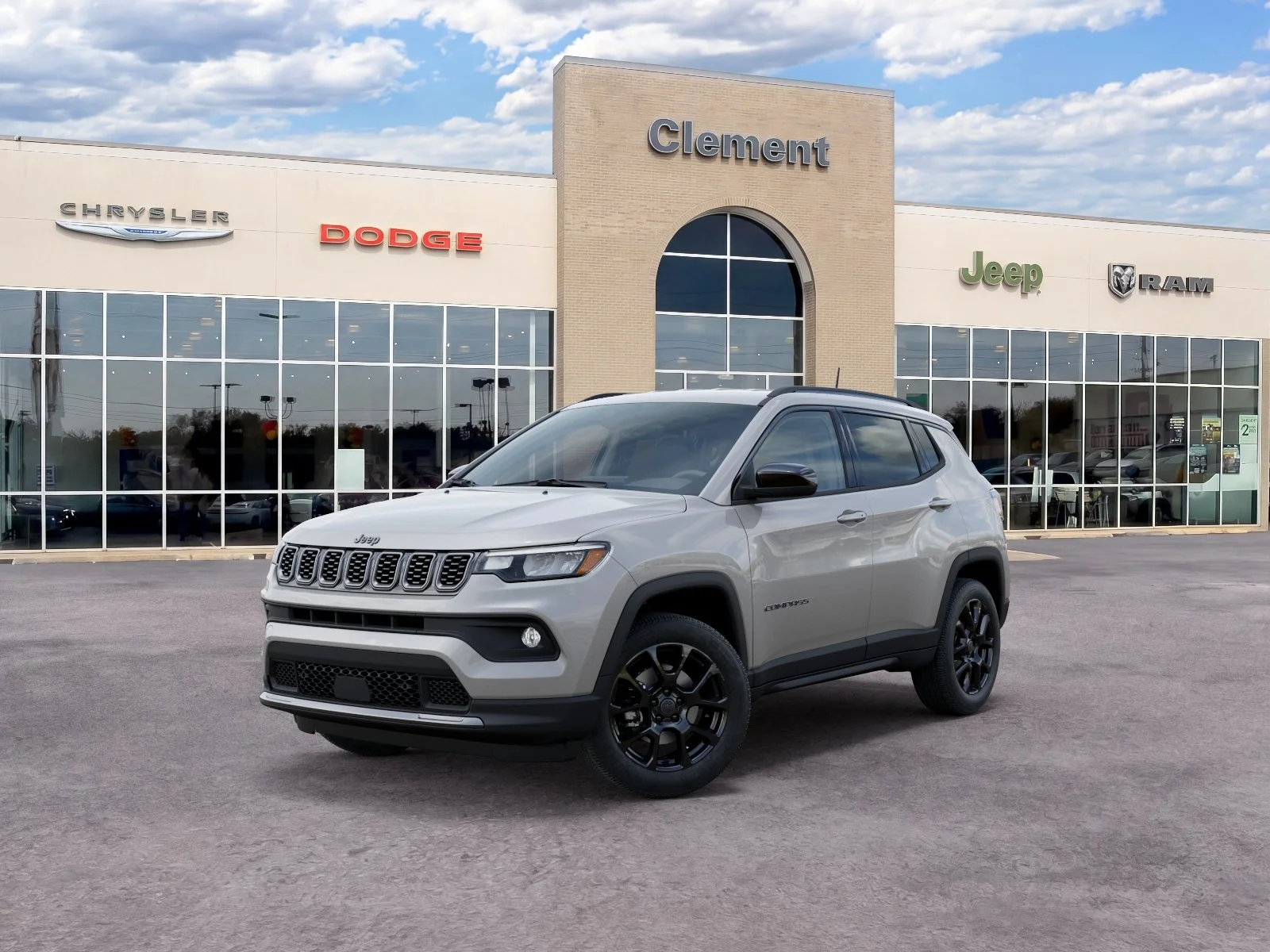 New 2026 Silver Zynith Metallic Clear-Coat Exterior Paint Jeep Latitude image 30