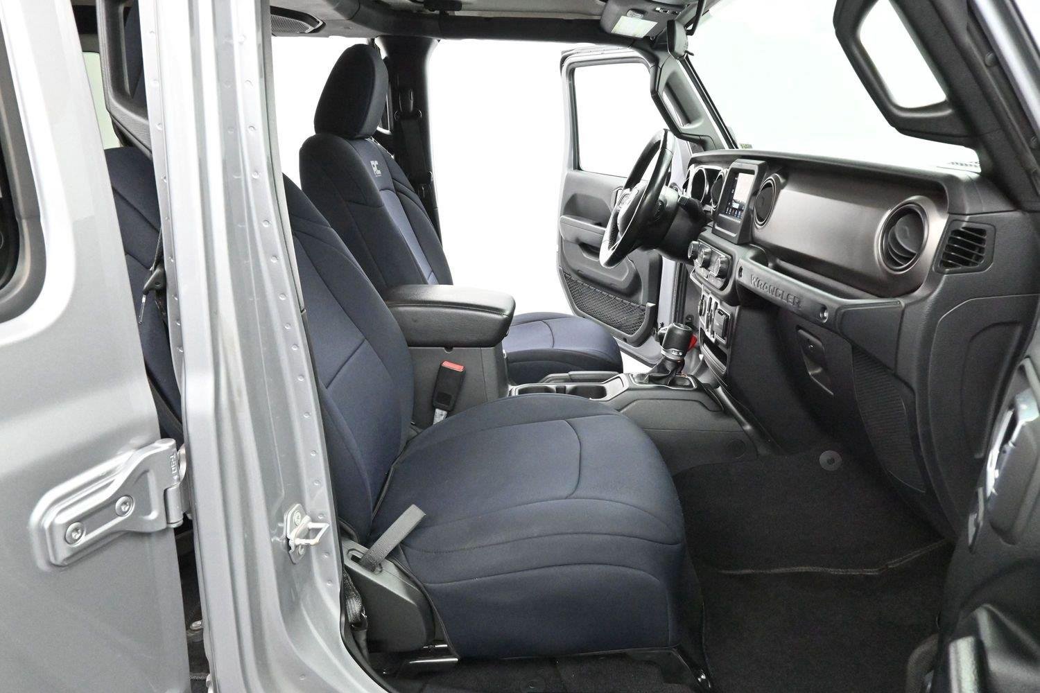 Used 2021 Billet Silver Metallic Clearcoat Jeep Unlimited Willys image 27