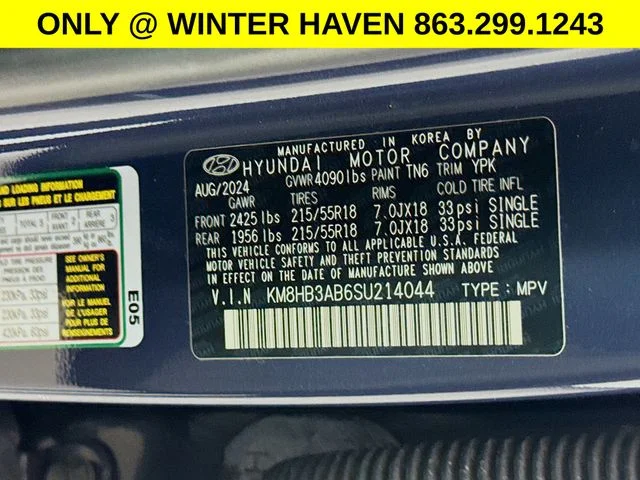 Used 2025 Blue Hyundai SEL image 30
