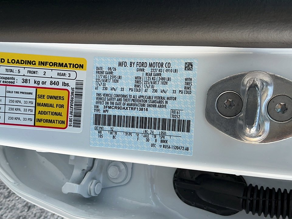 New 2026 Oxford White Ford Badlands® image 20
