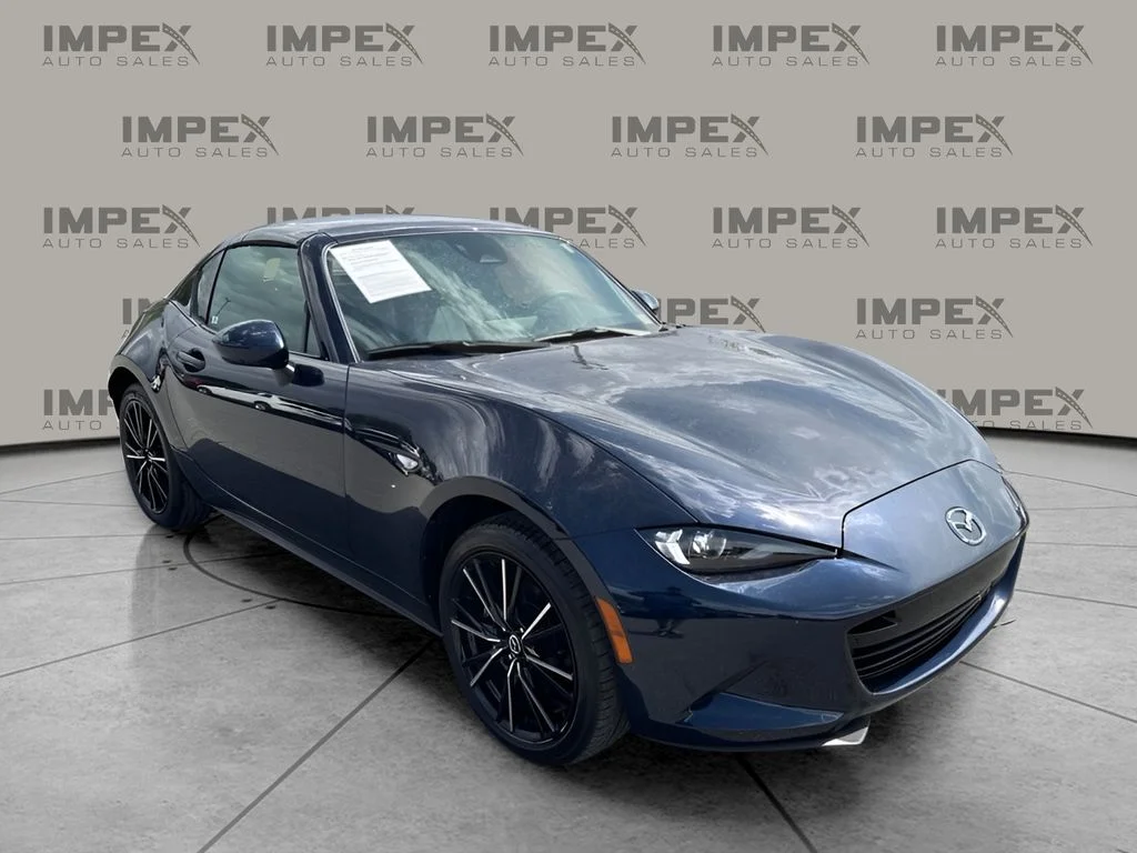Used 2025 Blue Mazda Grand Touring image 8