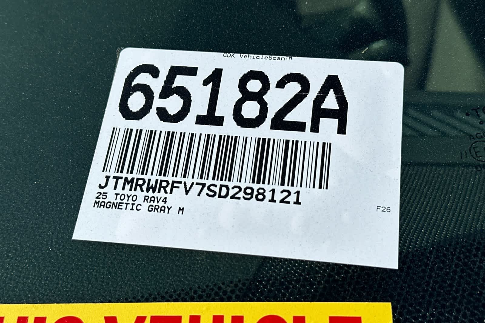 Used 2025 Magnetic Gray Metallic Toyota XLE image 3