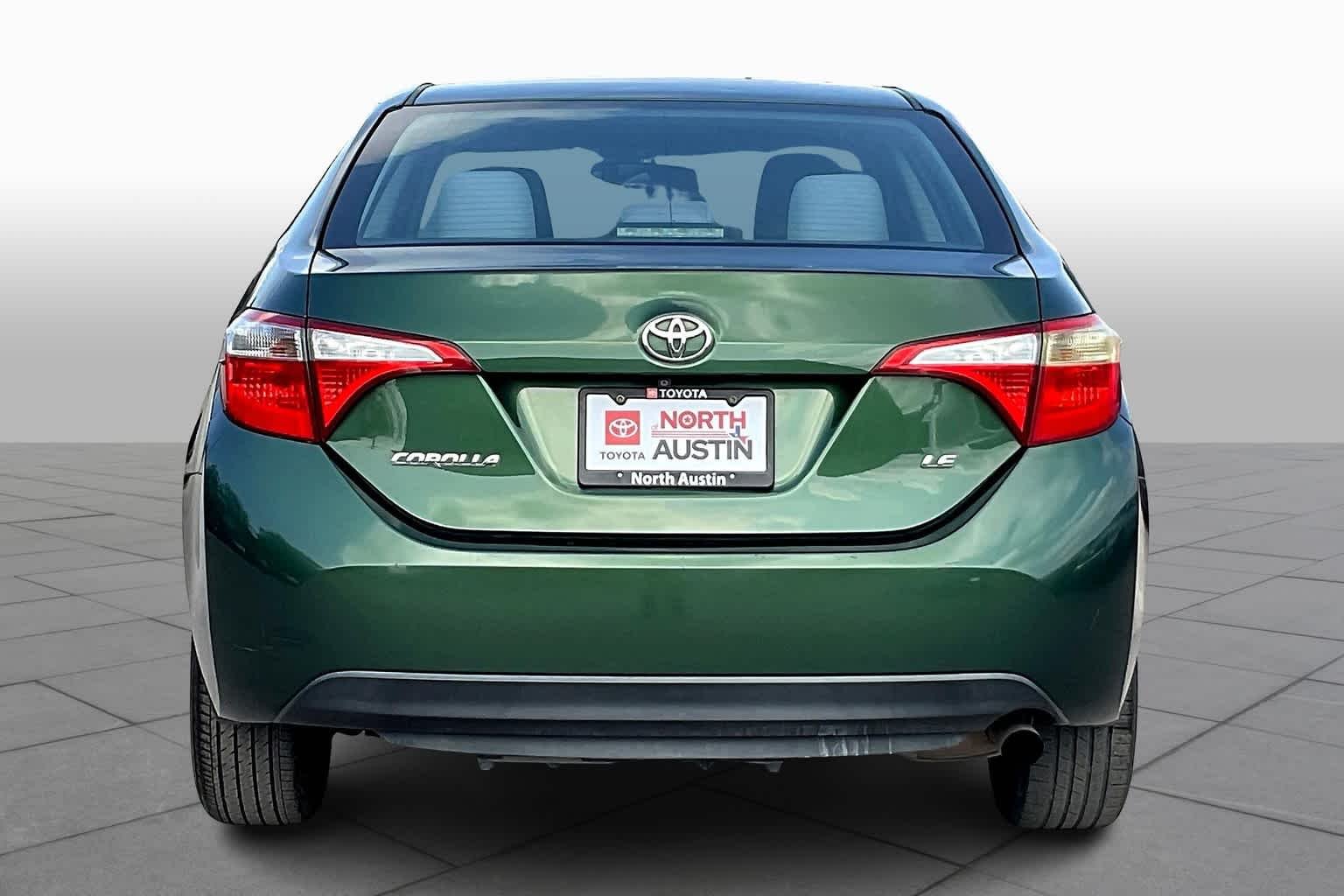 Used 2015 4Evergreen Mica Toyota LE image 5