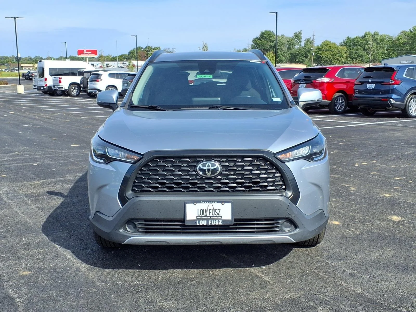 Used 2022 Sonic Silver Toyota LE image 29