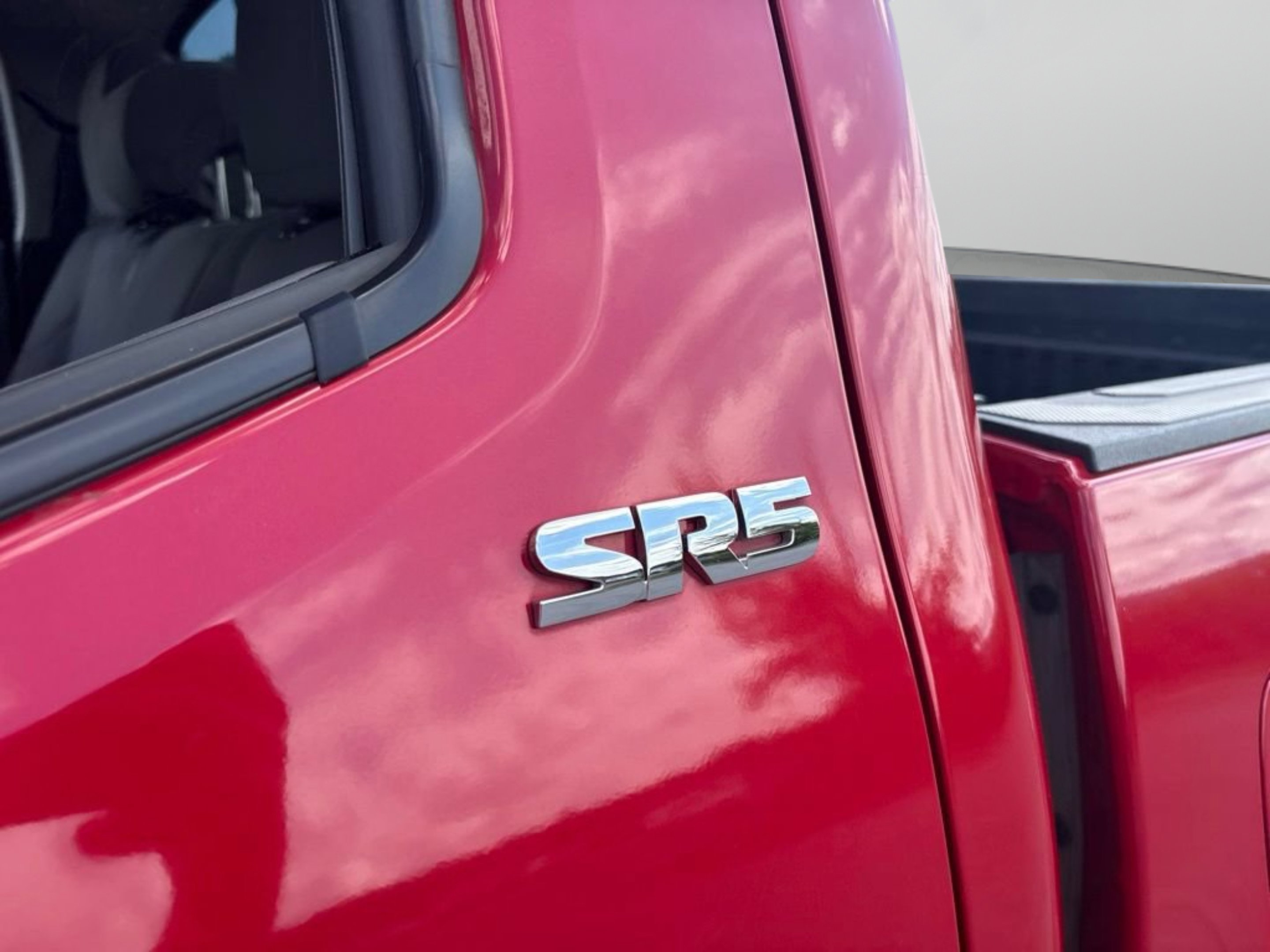 Used 2021 Barcelona Red Metallic Toyota SR5 image 24