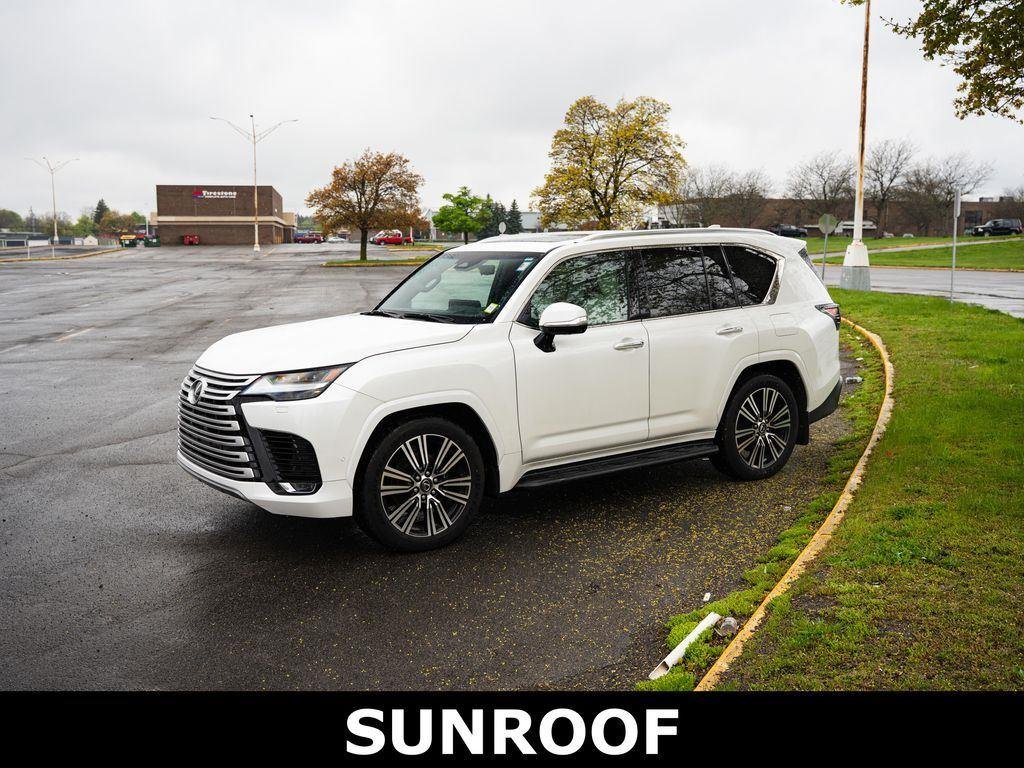 Used 2025 Eminent White Pearl Lexus LX 700h Luxury image 8