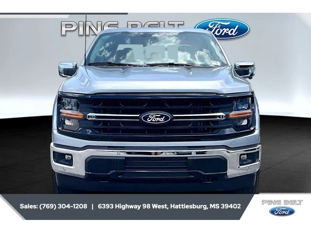 New 2026 Iconic Silver Metallic Ford XLT image 3