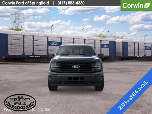 New 2026 Agate Black Metallic Ford XLT image 9