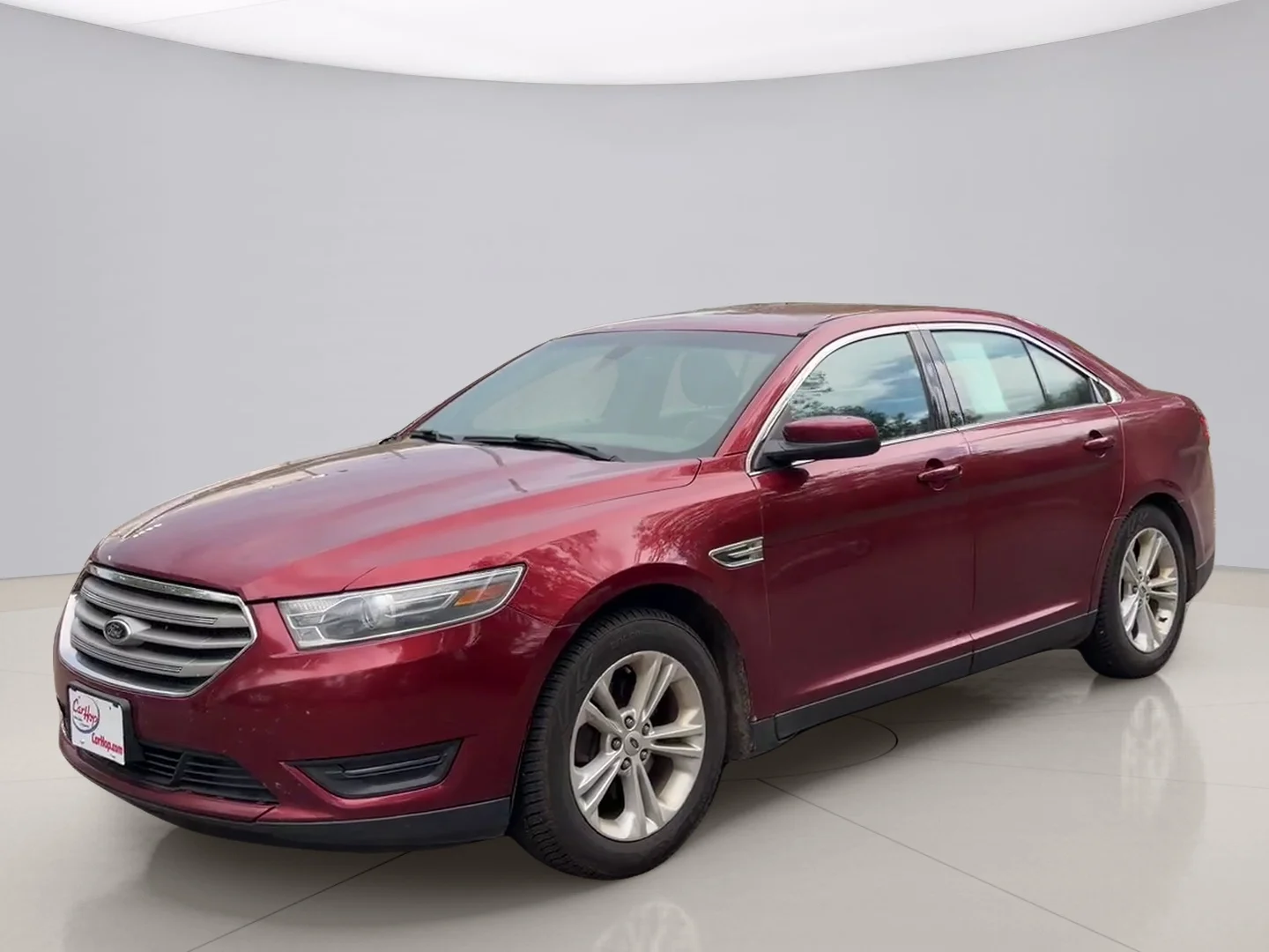 Used 2014 Red Ford SEL AWD image 1