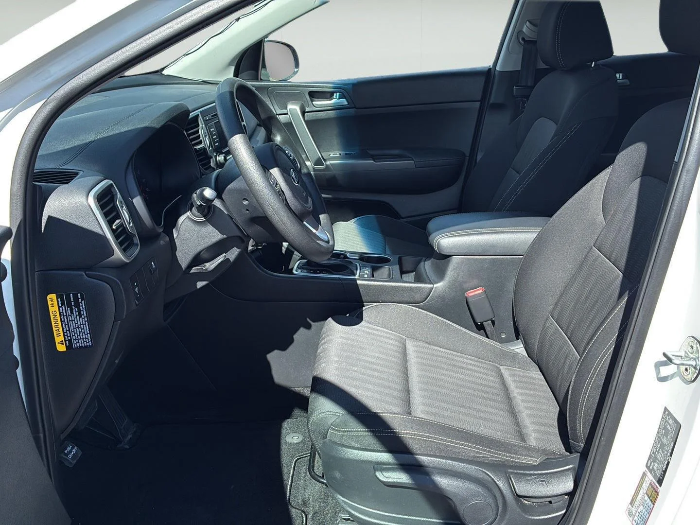 Used 2019 Clear White Kia LX image 12