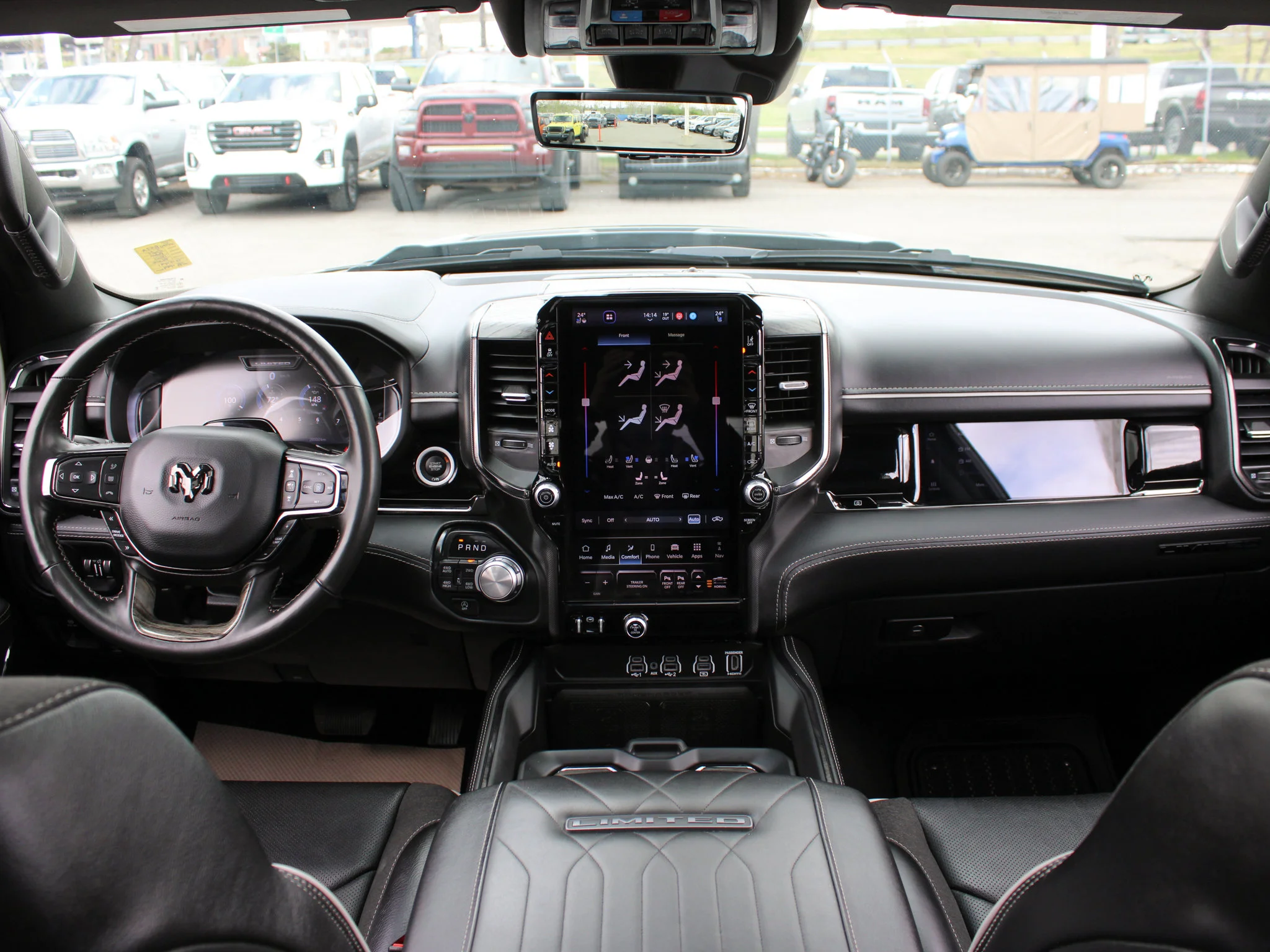 Certified Used 2025 Black RAM Limited * | Twin-Turbo | Trailer Tow | Running Boards | Head-Up Display | 540 HP image 4