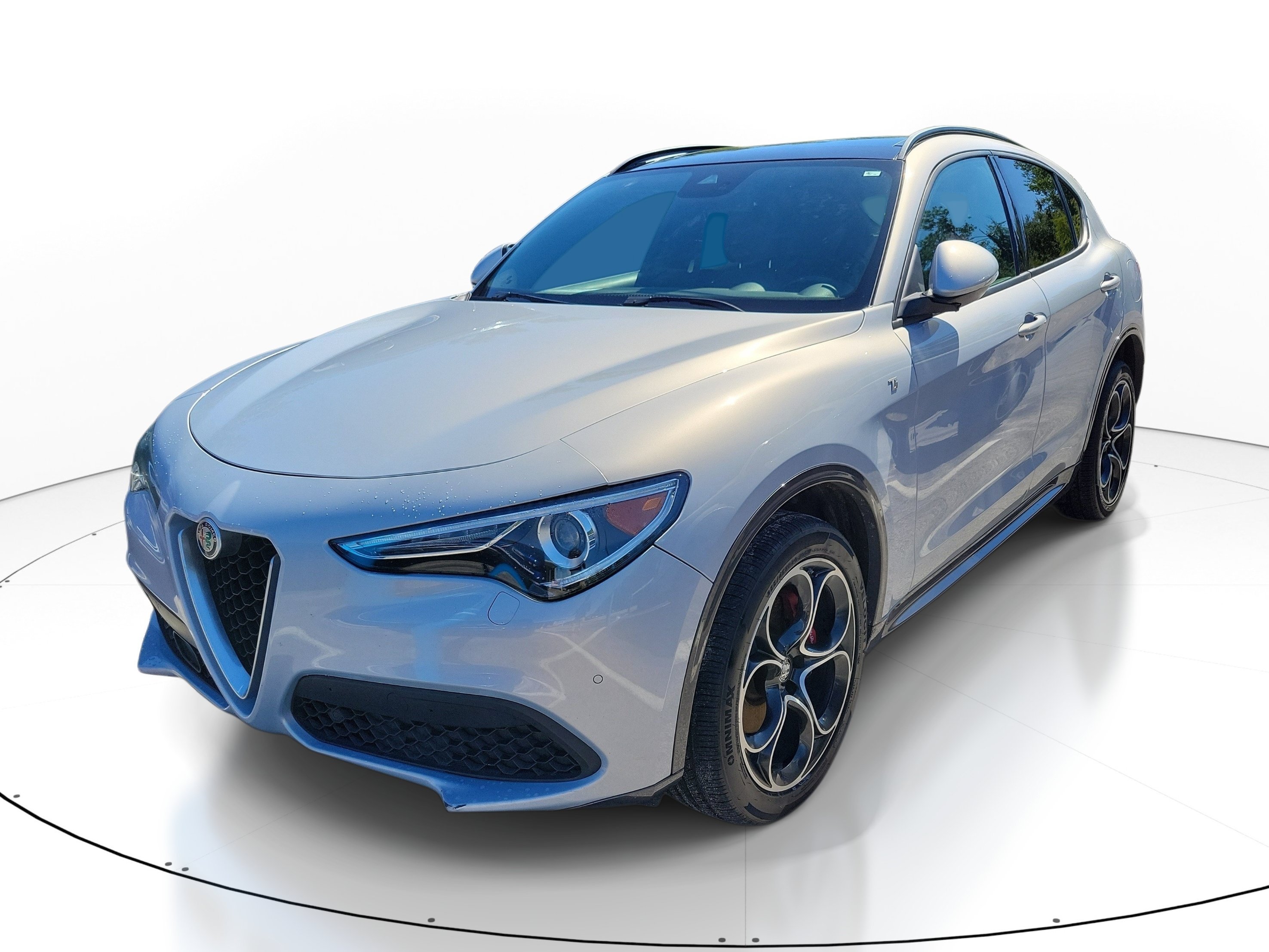 Used 2022 Moonlight Gray Metallic Alfa Romeo Ti image 1
