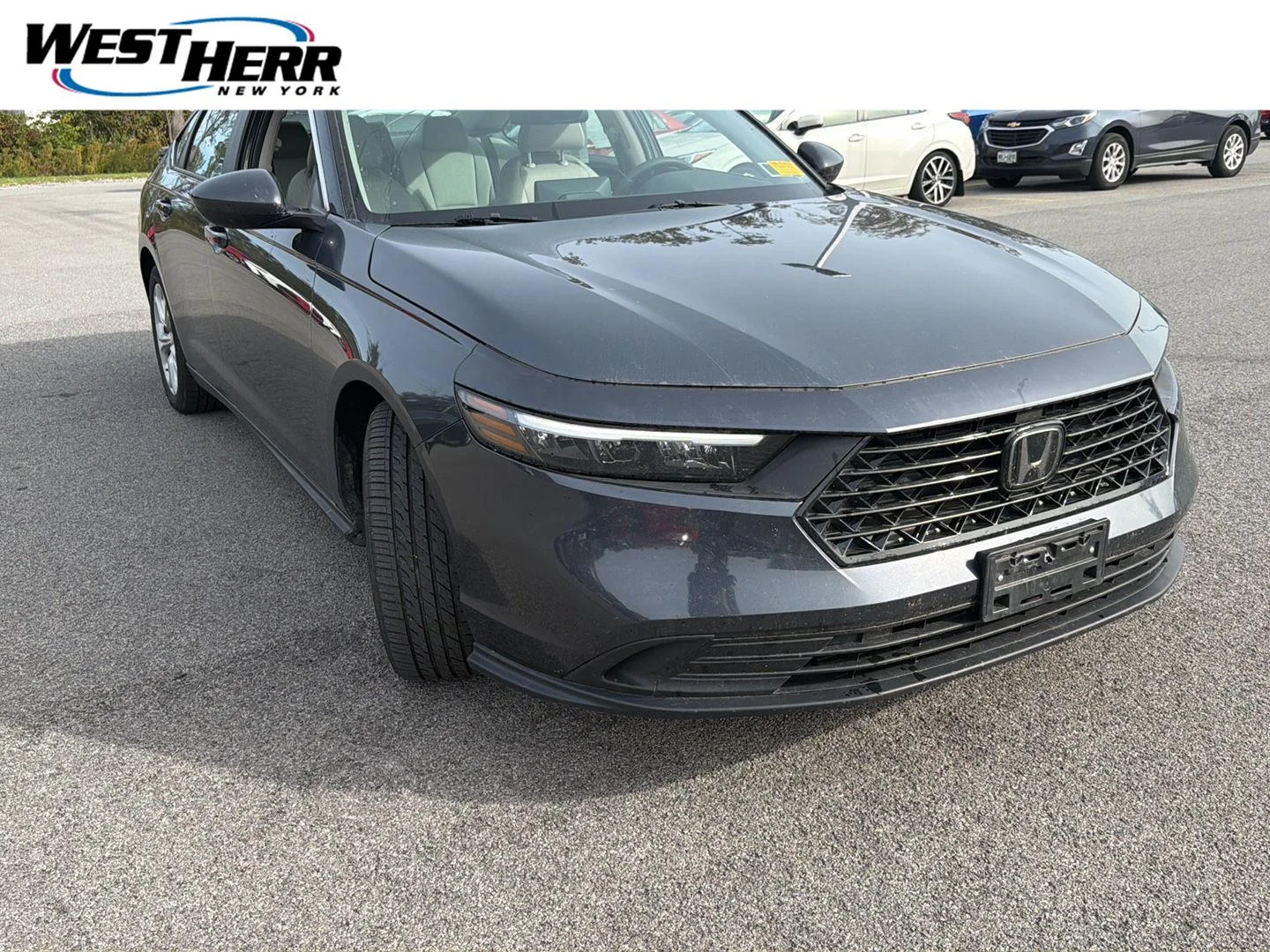 Used 2024 Meteorite Gray Metallic Honda LX image 1