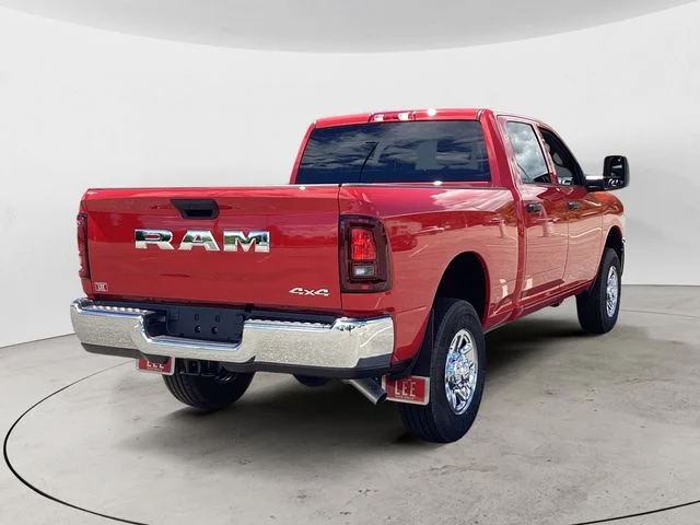 New 2026 Flame Red Clearcoat Ram TRADESMAN CREW CAB 4X4 6