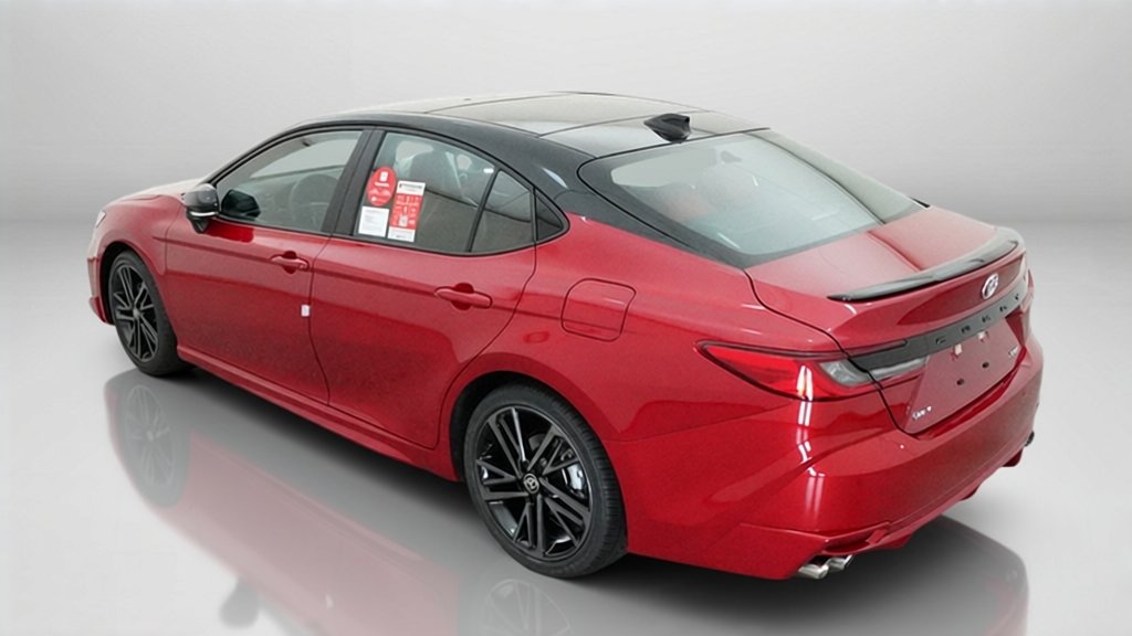 New 2027 Supersonic Red with Midnight Black Metallic roof Toyota XSE image 38
