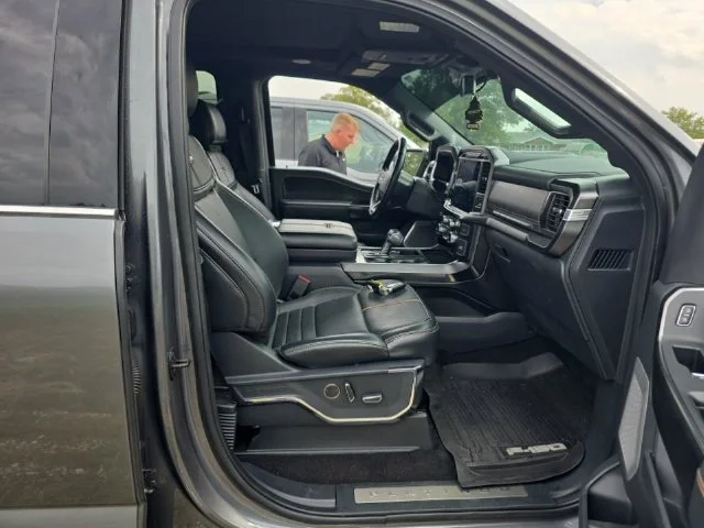 Used 2023 Carbonized Gray Metallic Ford Platinum image 7