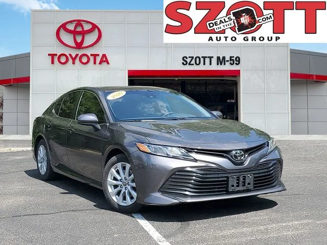 Used 2020 Gray Toyota LE image 1