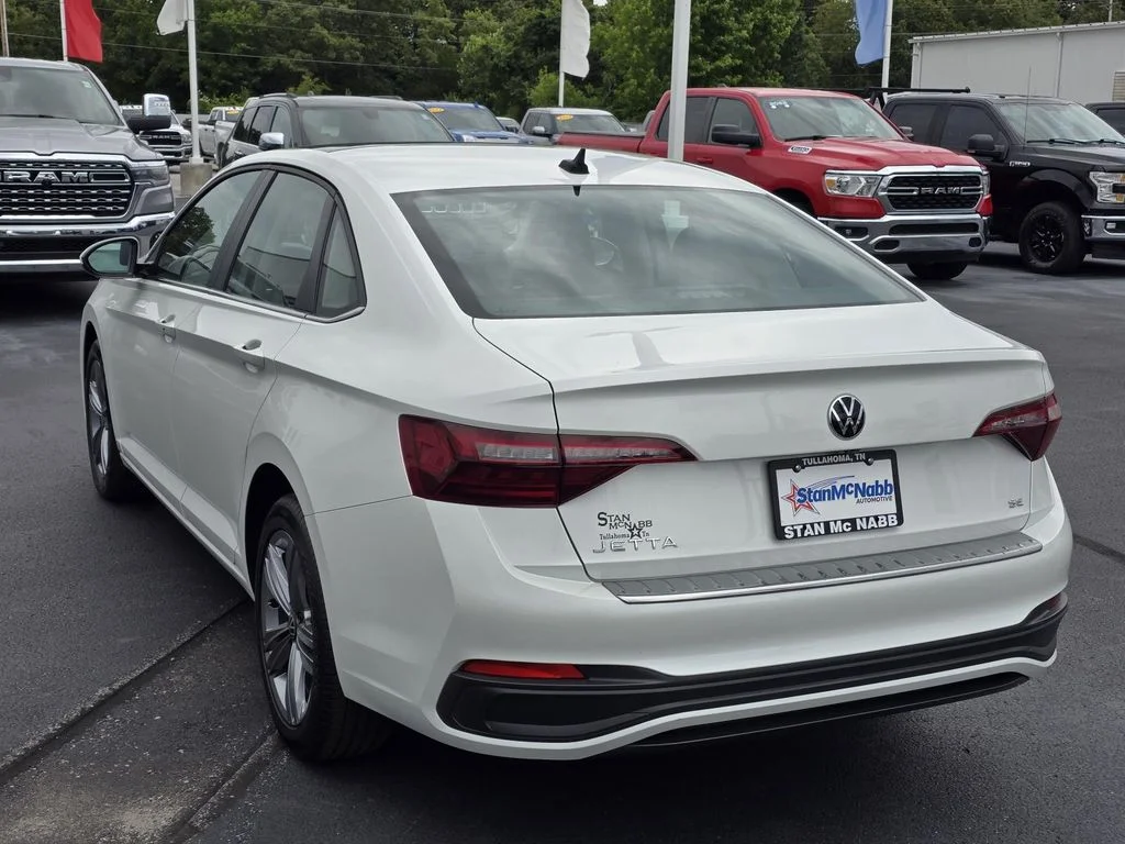 Used 2024 Opal White Pearl Volkswagen SE image 5