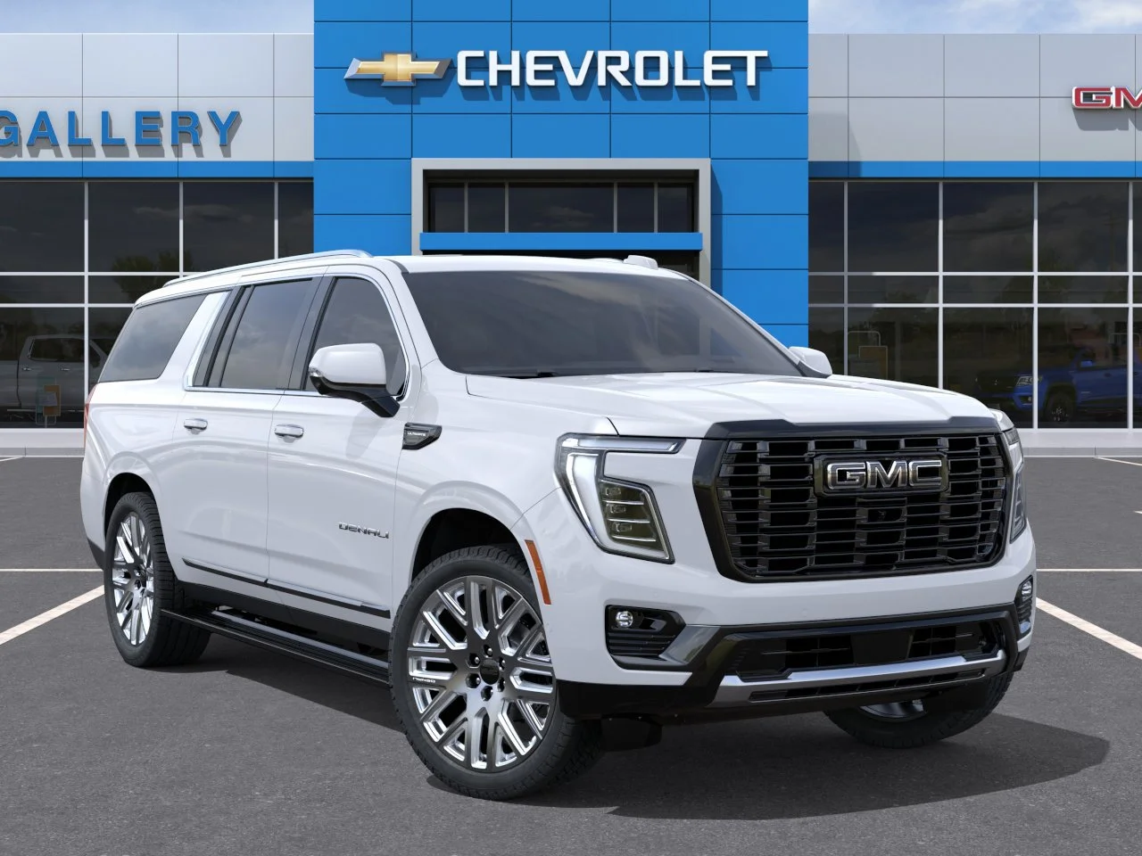 New 2026 Glacier White Tricoat GMC Denali Ultimate image 8