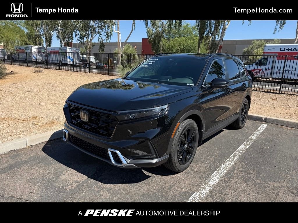 Certified Used 2025 Crystal Black Pearl Honda Sport Touring image 1