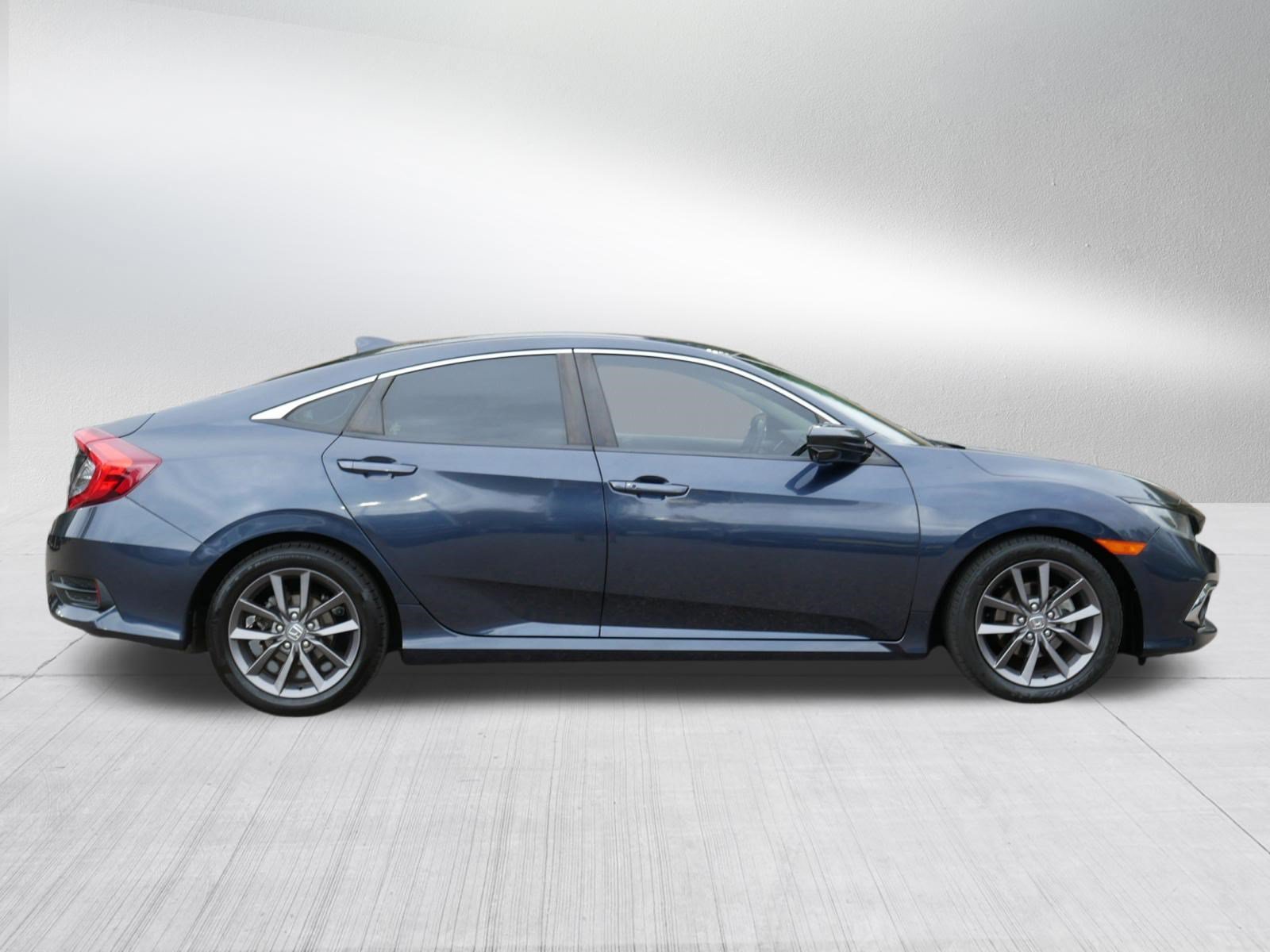 Used 2021 Cosmic Blue Metallic Honda EX image 8