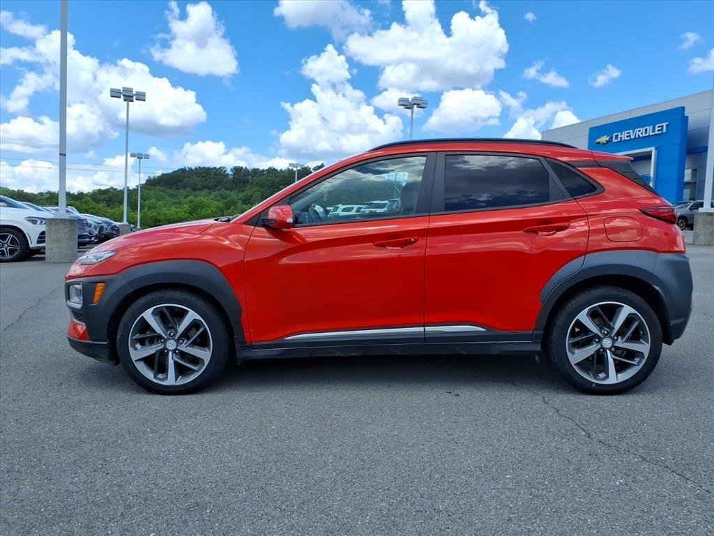 Used 2019 Sunset Orange Hyundai Limited image 2