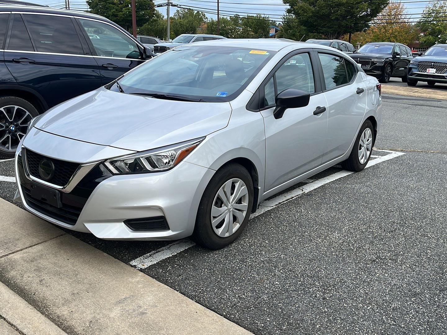 Used 2020 Brilliant Silver Metallic Nissan S image 1