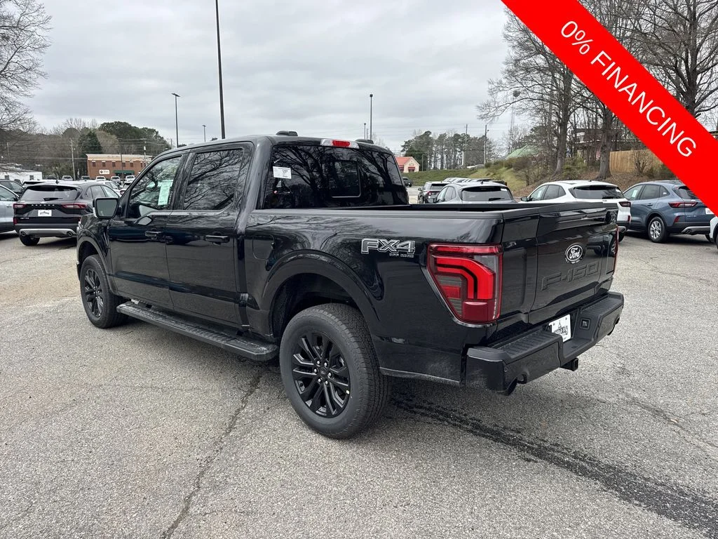New 2026 Agate Black Metallic Ford Lariat image 6