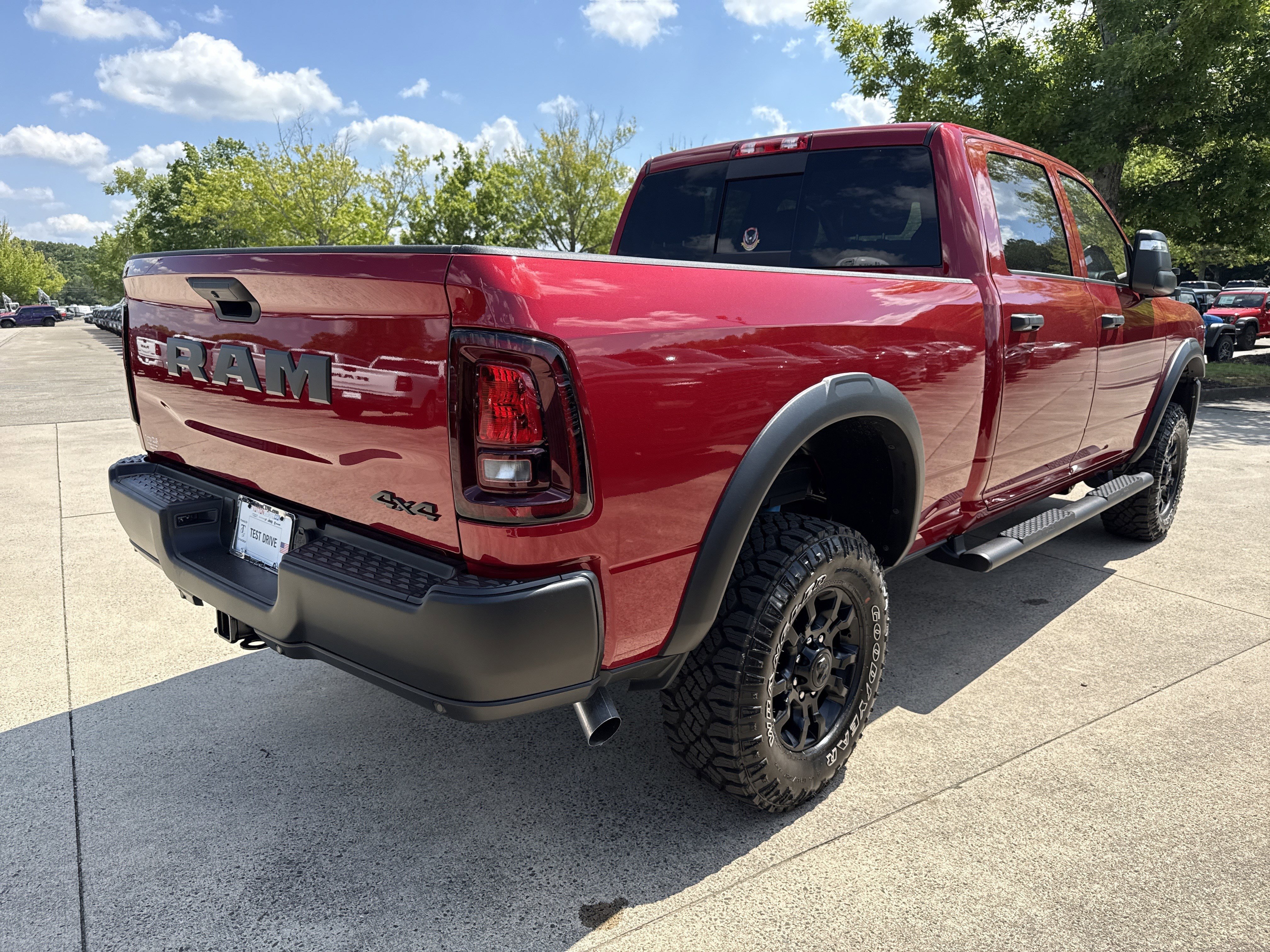 New 2026 Molten Red Pearlcoat RAM Tradesman image 7